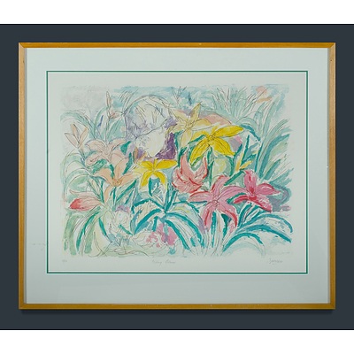 ZOFREA Salvatore (Born 1946), 'Picking Liliums'