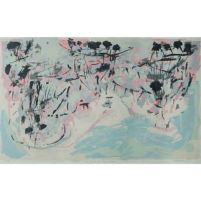 RANKIN David (Born 1946), 'Beach, Bay & Rocky Ridge', 1987