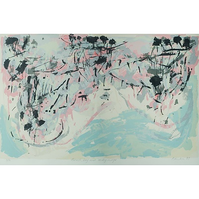 RANKIN David (Born 1946), 'Beach, Bay & Rocky Ridge', 1987