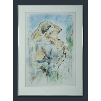 BOYD Jamie (Born 1948), 'Hanging Rock & Palms'