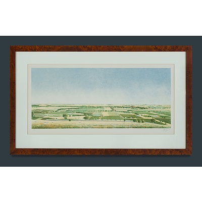 RIGBY Jeff (Born 1948), 'Tanunda from Mengler Hill', 1981