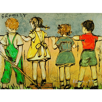 BROMLEY David (Born 1960), 'Over the Fence', 2020