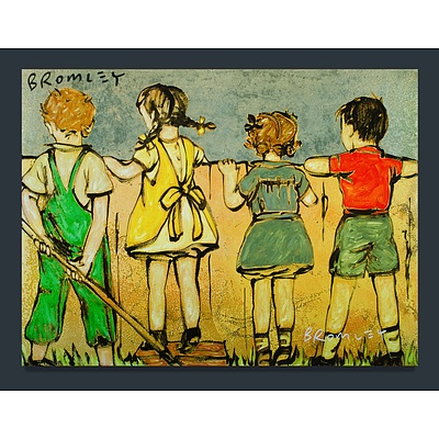 BROMLEY David (Born 1960), 'Over the Fence', 2020