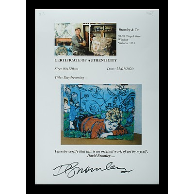 BROMLEY David (Born 1960), 'Daydreaming', 2020