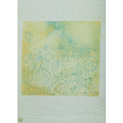 Two Donald FRIEND Prints, Including 'Design For a Semi-detached Villa'