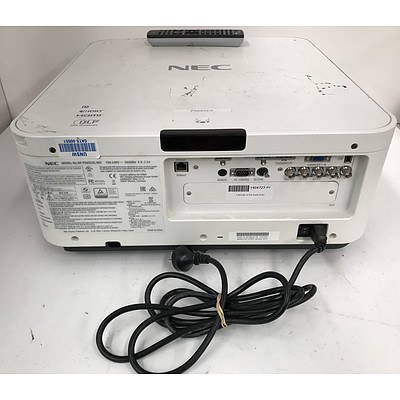 NEC PX602UL WUXGA DLP Projector