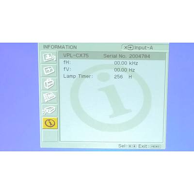 Sony VPL-CX75 3LCD Portable Projector