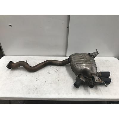 BMW Rear Muffler Exhaust