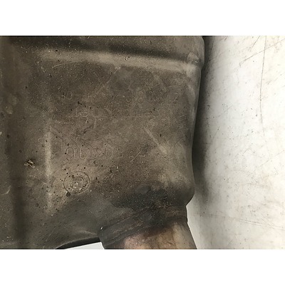 BMW Rear Muffler Exhaust