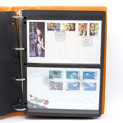 Album of Australian First Day Covers, Approximately 45