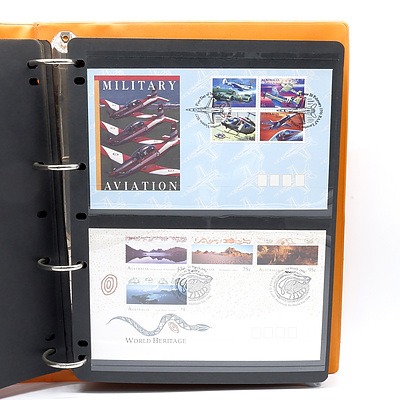 Album of Australian First Day Covers, Approximately 45