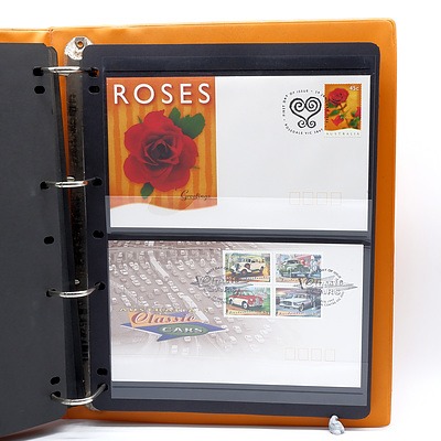 Album of Australian First Day Covers, Approximately 45