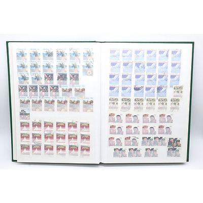 Four Stamp Collecting Reference Books and Stamp Album