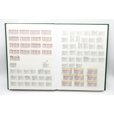 Four Stamp Collecting Reference Books and Stamp Album