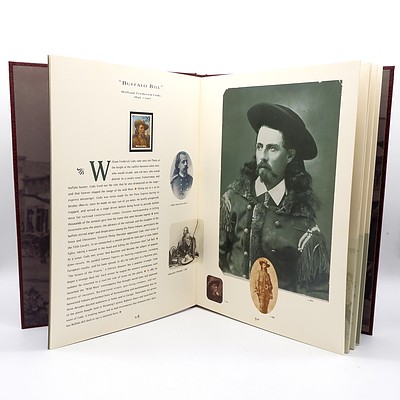 Legends of the West Reference Book and Stamp Set