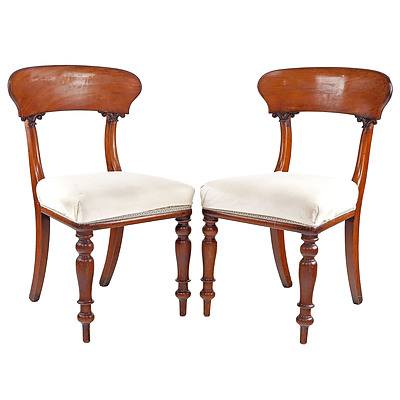 Set of Six William IV Mahogany Dining Chairs Circa 1835