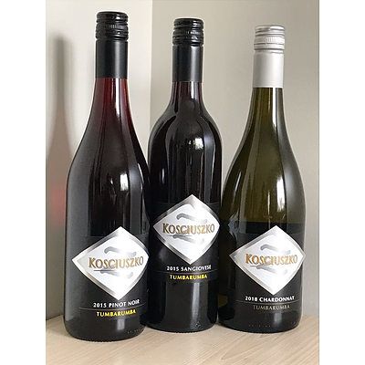 Kosciusko Wines - Mixed Dozen