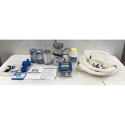 Intex Easy Set Inflatable Swimming Pool With Pump