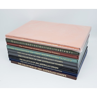 The Collection of Australian Stamps Including 1981, 1982, 1984, 1988, 1989, 1990, 1992 and 1993