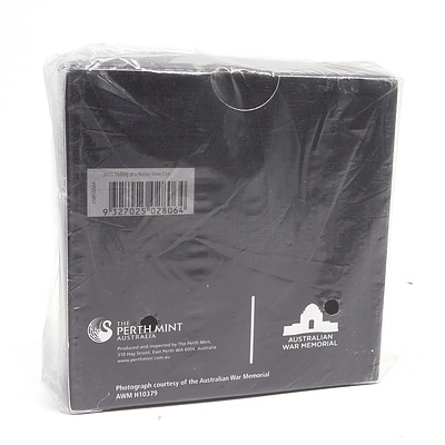 2015 $30 Australian .999 Silver The ANZAC Spirit 100th Anniversary 1oz Coin