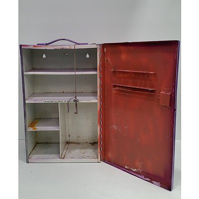 First Aid Locker With Key