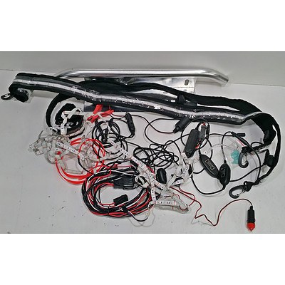 Bulk Lot Of LED Strips, Cords And Small Nudge Bar