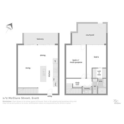 1/2 McClure Street, Evatt ACT 2617