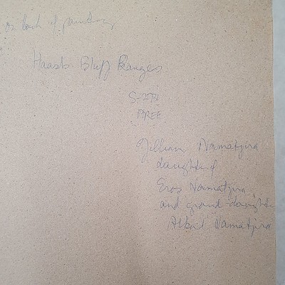 Jillian Namatjira (1949-1991) Haasts Bluff Ranges, Watercolour