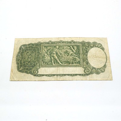 Commonwealth of Australia Coombs/Wilson One Pound Note X49090684