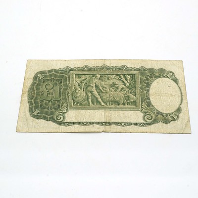 Commonwealth of Australia Coombs/Wilson One Pound Note X32627987