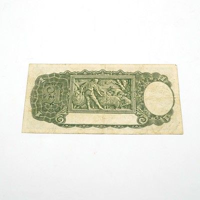 Commonwealth of Australia Coombs / Watts One Pound Note, W41 564040