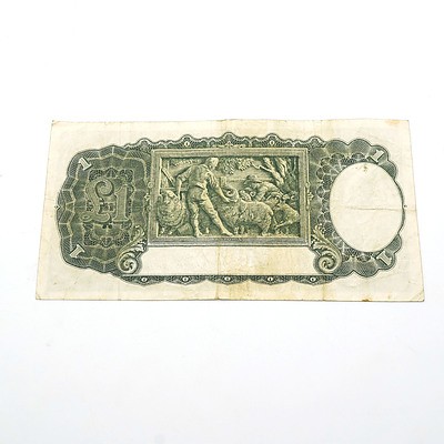 Commonwealth of Australia Armitage / McFarlane One Pound Note, H42 970198