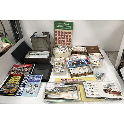 Large Collection Of Stamps