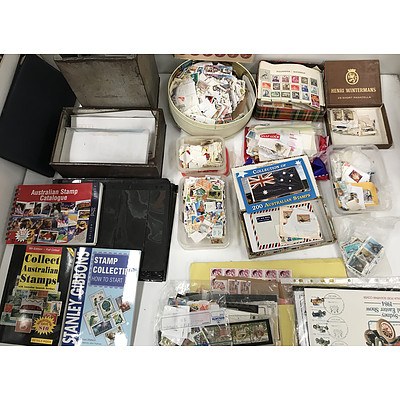 Large Collection Of Stamps