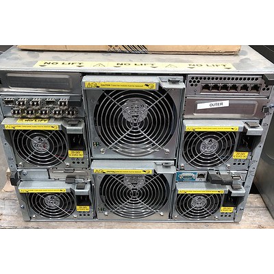 Dell PowerEdge 1855 Dual Xeon 2.0GHz Blade Server Chassis w/ 10 Blade Servers