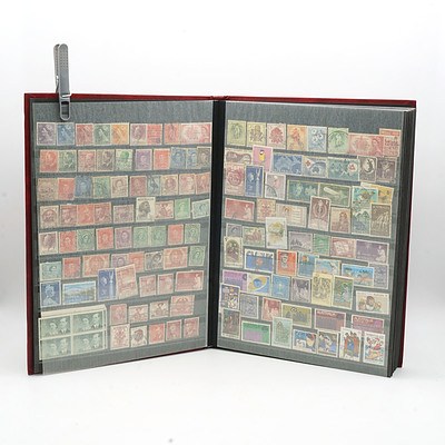 Extensive Australian Stamp Album, Including Over Stamped Red 1d Kangaroo, Partial Sheets, First Day Covers and More