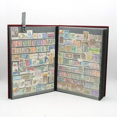 Extensive Australian Stamp Album, Including Over Stamped Red 1d Kangaroo, Partial Sheets, First Day Covers and More