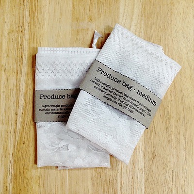 Upcycled produce bags (two) I
