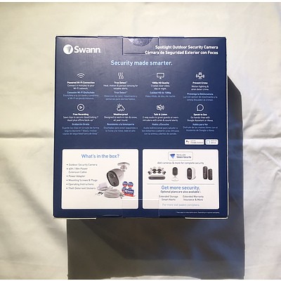 Spotlight Outdoor Security Camera