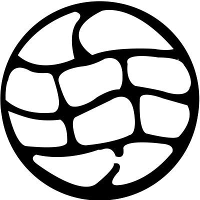 Silkscreen print titled "Djapu minytji", 2007, by artist Marrnyula Munungurr