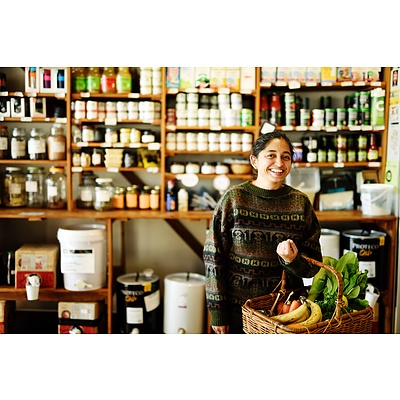 $25 food voucher at the Food Co-op Shop