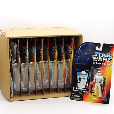 Eighteen Kenner 1995 Star Wars Stormtroopers, New Old Stock