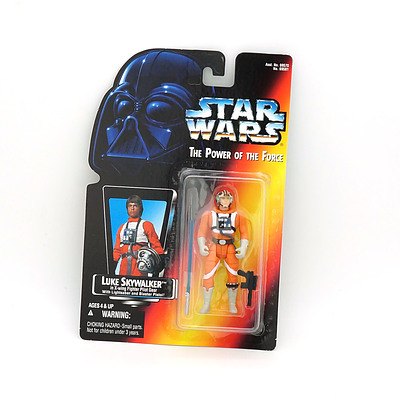 Seven Kenner 1995 Star Wars Figures, Including Boba Fett, Han Solo and More on Red Card, New Old Stock