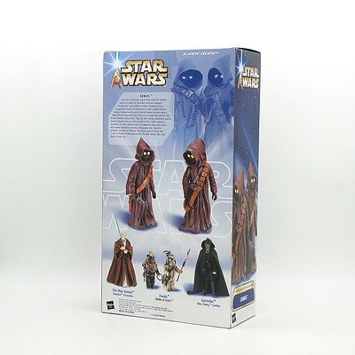Hasbro 2003 Star Wars A New Hope Tatooine Scavengers Jawas, New Old Stock