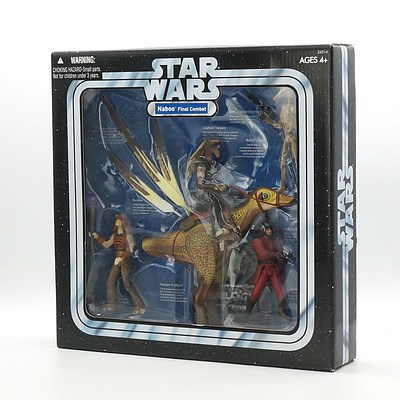 Hasbro 2004 Star Wars Naboo Final Combat, New Old Stock