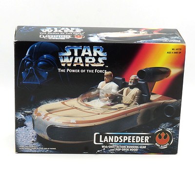 Kenner 1995 Boxed Star Wars The Power of the Force Rebel Alliance Landspeeder