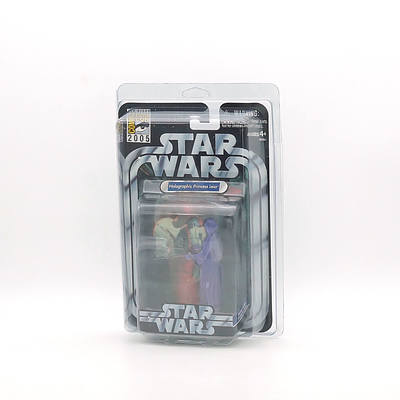 Hasbro 2005 Star Wars Holographic Princess Leia, Comic Con San Diego 2005, New Old Stock