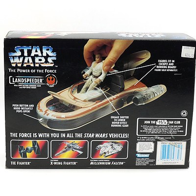 Kenner 1995 Boxed Star Wars The Power of the Force Rebel Alliance Landspeeder