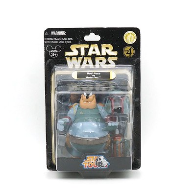 Hasbro 2010 Star Wars Star Tours Bad Pete as Boba Fett, New Old Stock