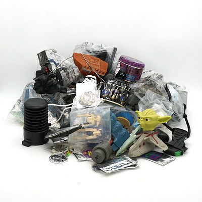 Large Group of Star Wars Promotional Products, Including McDonalds, Pizza Hut, Chupa Chups and More 